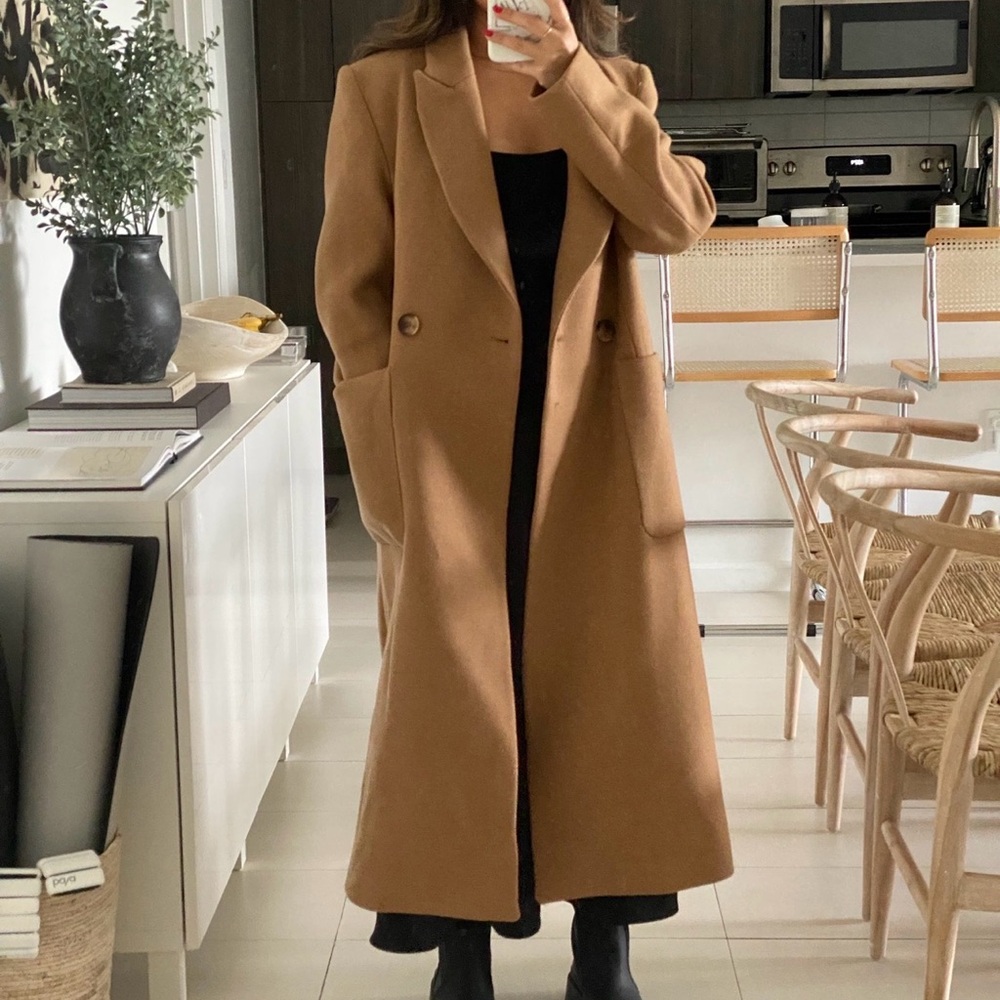 Woman’s Brown Wool Coat